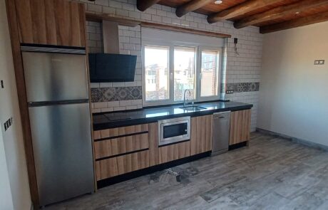 cocina rustica moderna